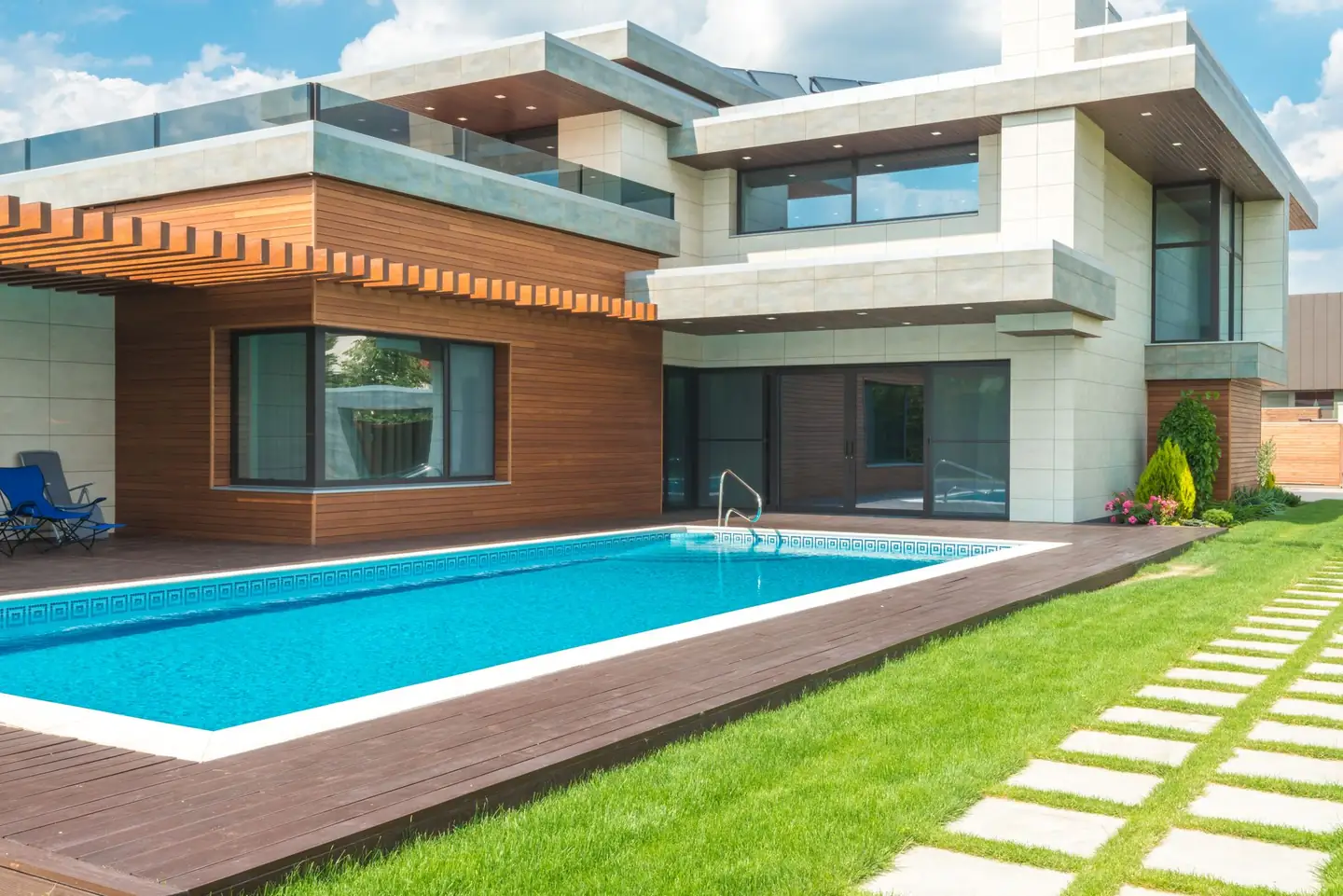 Swimming pool built in Careel Bay, NSW